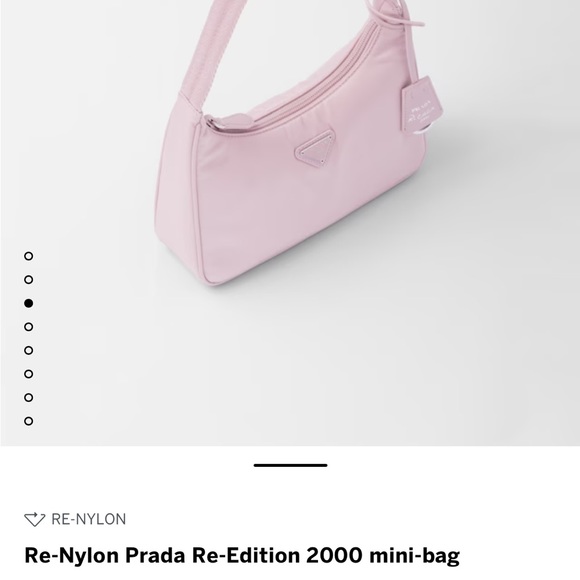 Re-Nylon Prada Re-Edition 2000 mini-bag Brand new in box never worn - Picture 3 of 7